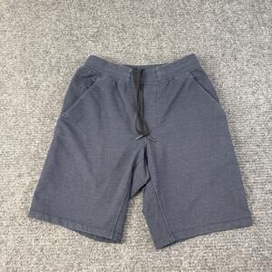 Lululemon Shorts Mens Small Blue Sweat 9 In Inseam Drawstring Pockets Gym